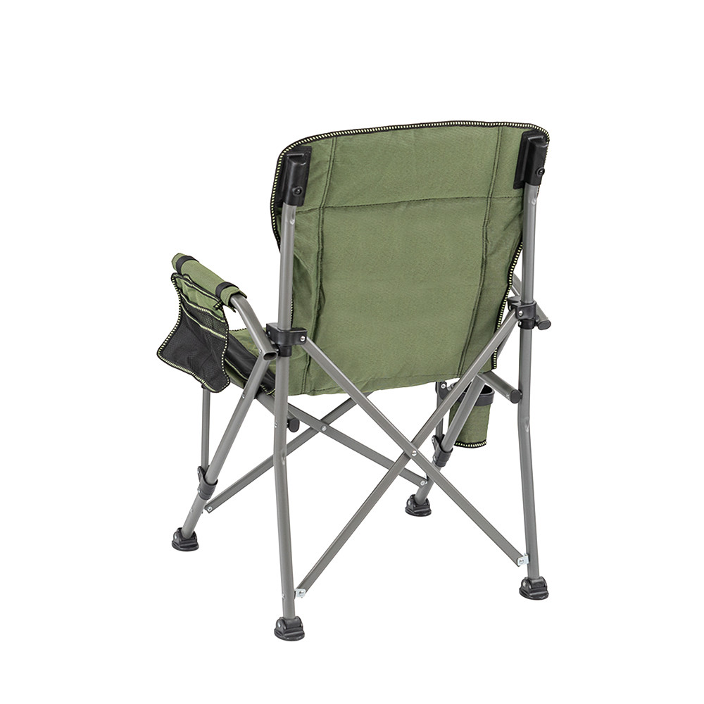 Leziter Scaun de pescuit Leziter Comfort Plus cu cotieră și suport pentru pahare verzi [3]