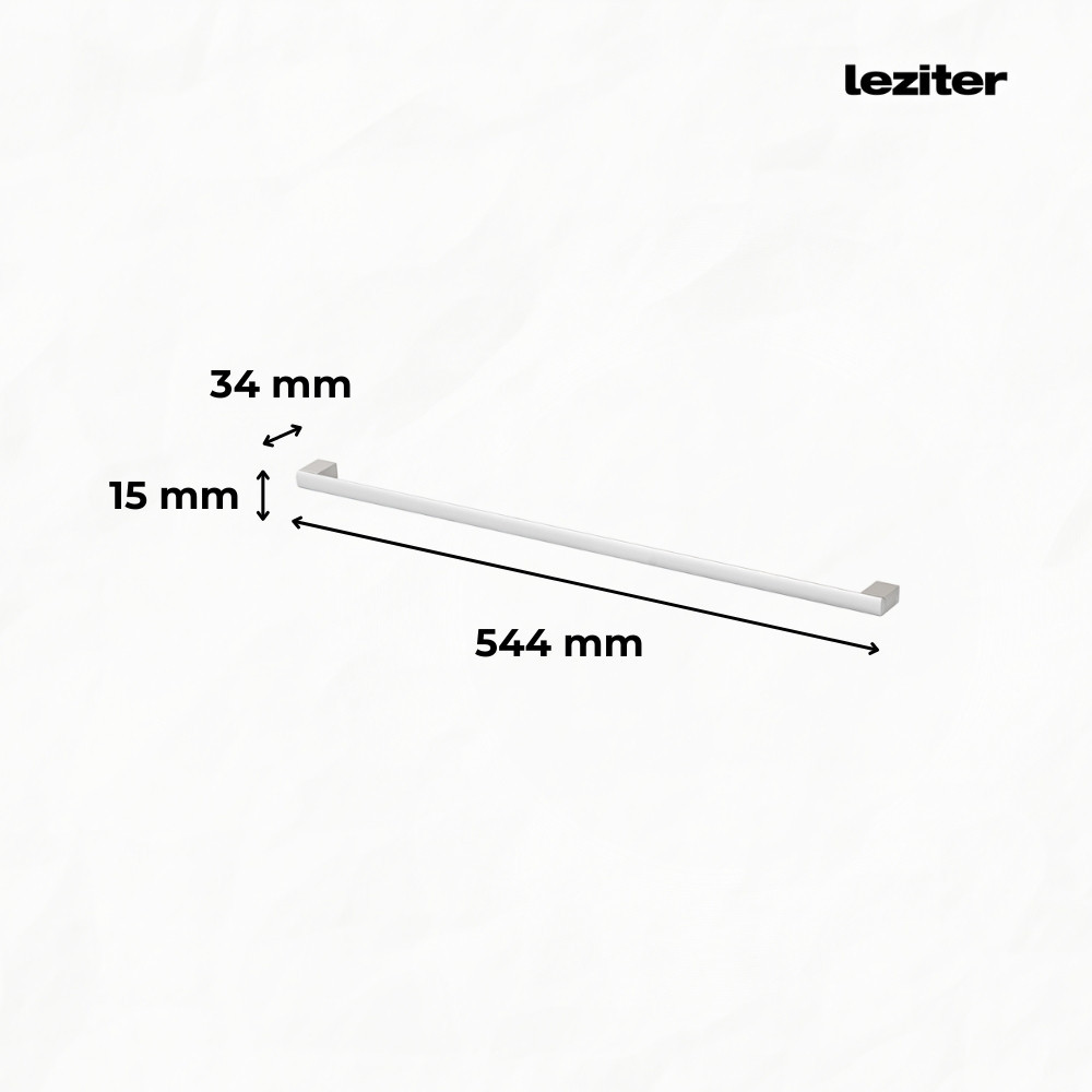 Leziter Mâner Porta cu șurub 544 mm [1]