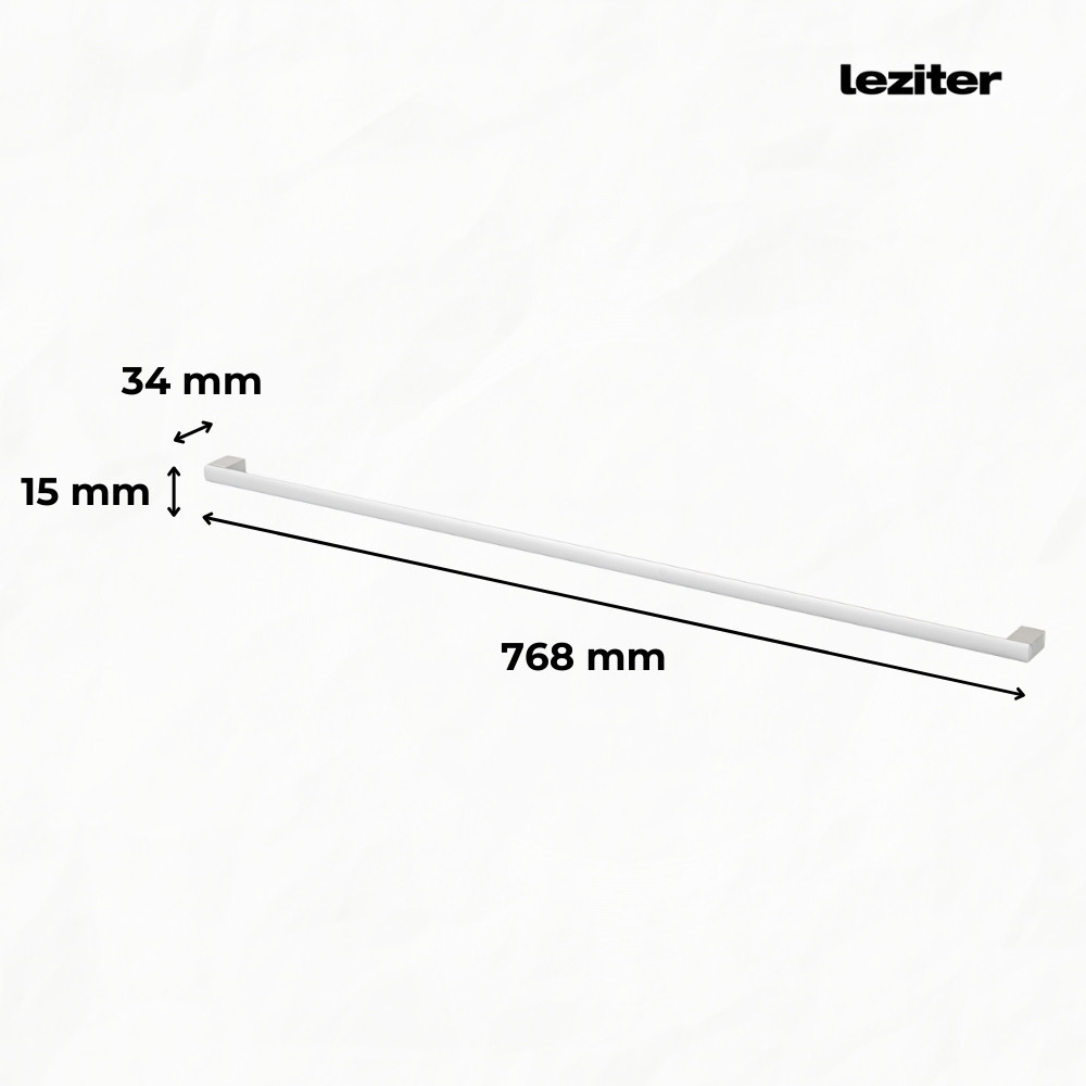 Leziter Mâner Porta cu șurub 768 mm [1]