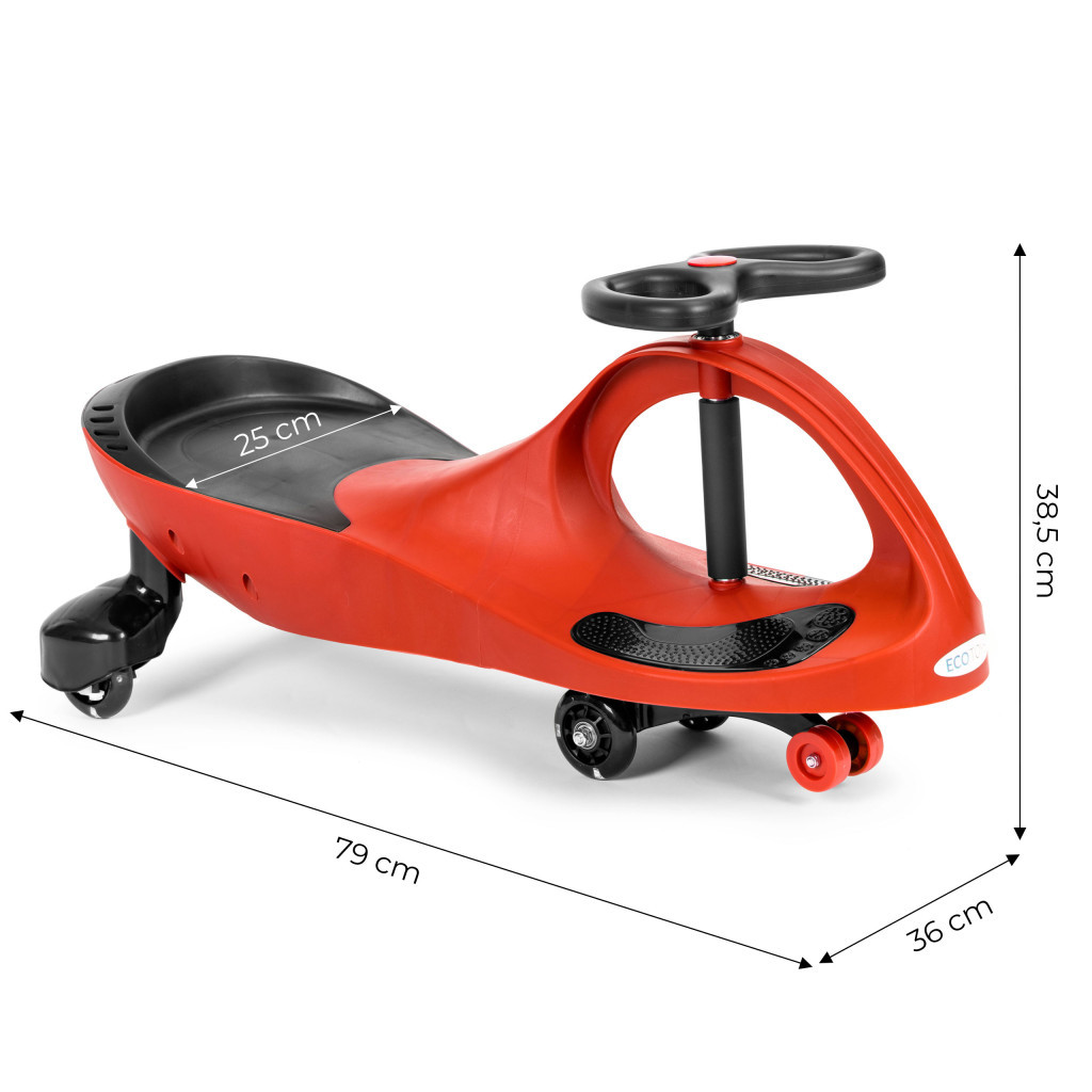 Homelux Vehicul Bobo Car cu roți LED roșu [8]