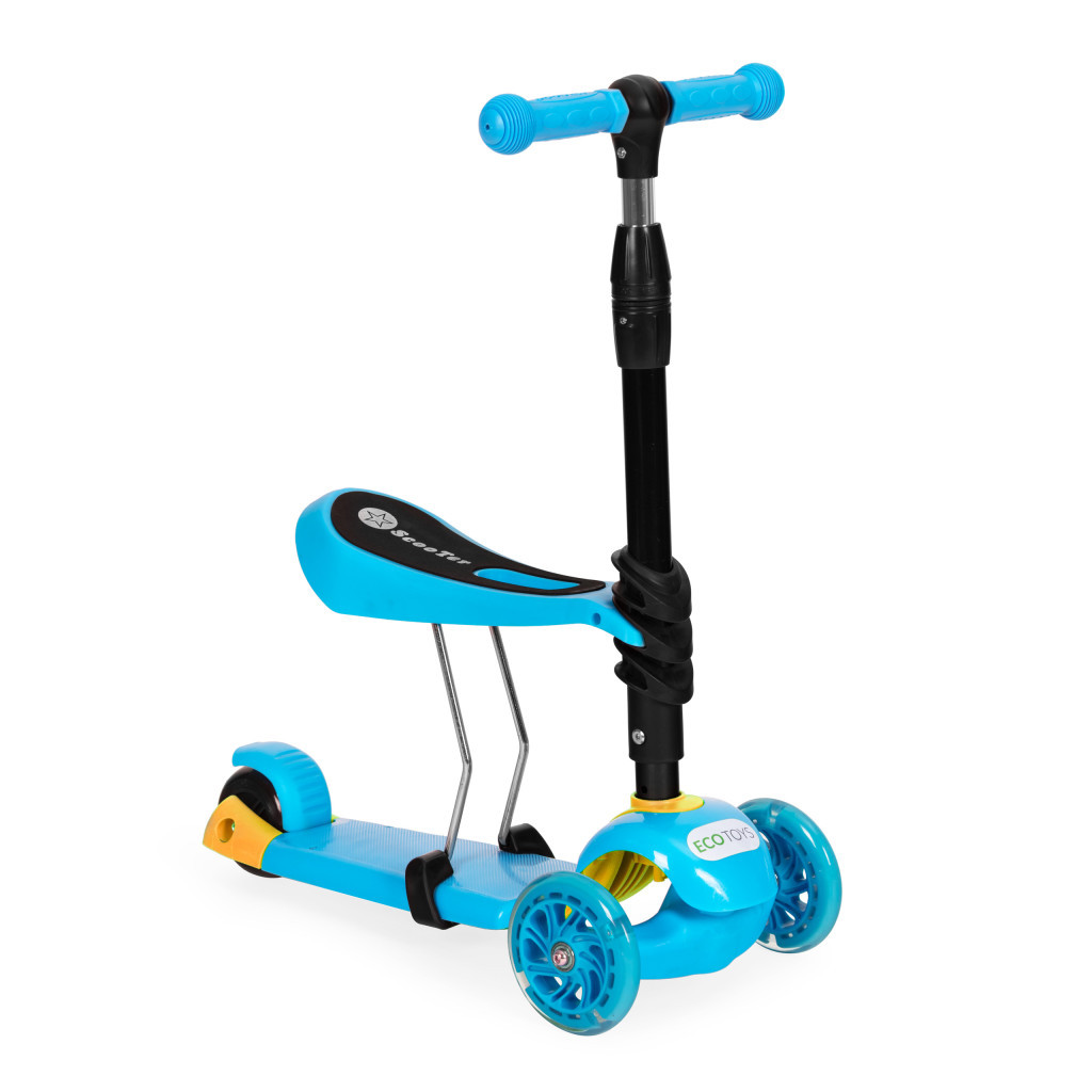 Homelux Scuter cu trei roți cu roți Led 3 în 1 albastru [5]