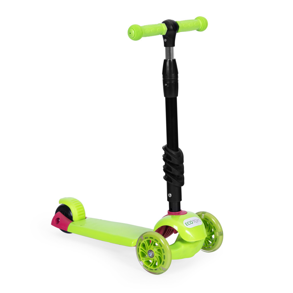 Homelux Scuter cu trei roți cu roți Led 3 în 1 verde [6]