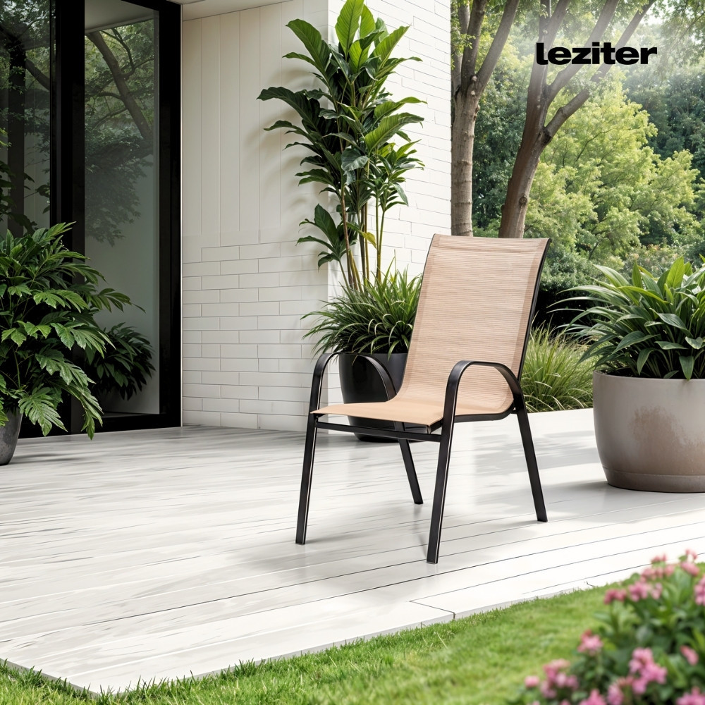 Leziter Scaun de grădină Como bej [6]