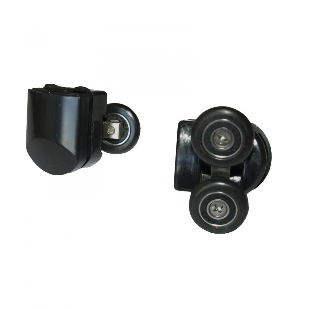 Rolă cabină de duș - Kerra Rolă dublă pentru cabină de duș Z6 neagră