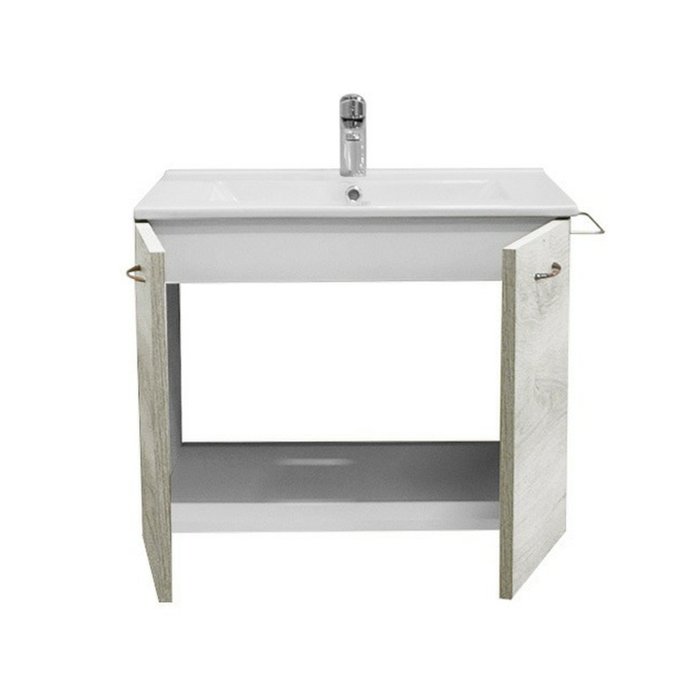 Leziter Masca chiuveta baie Zoya 60 cu lavoar, stejar celtic [3]