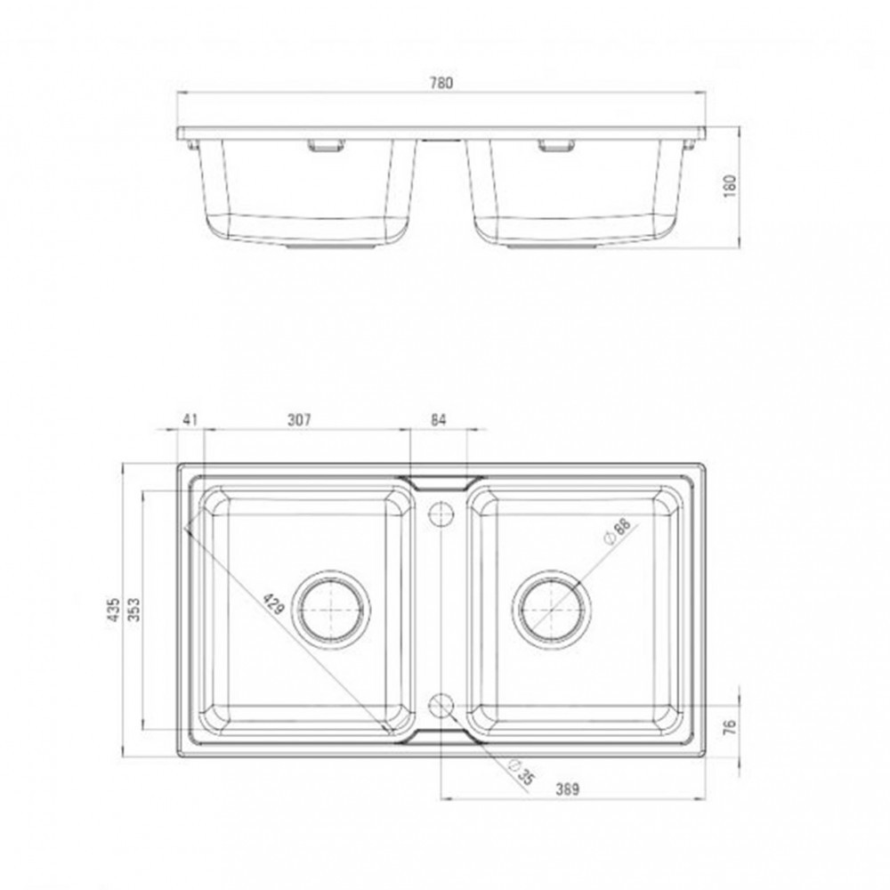 Deante Lavoar Zorba 2 + scurgere automată alabastru [1]