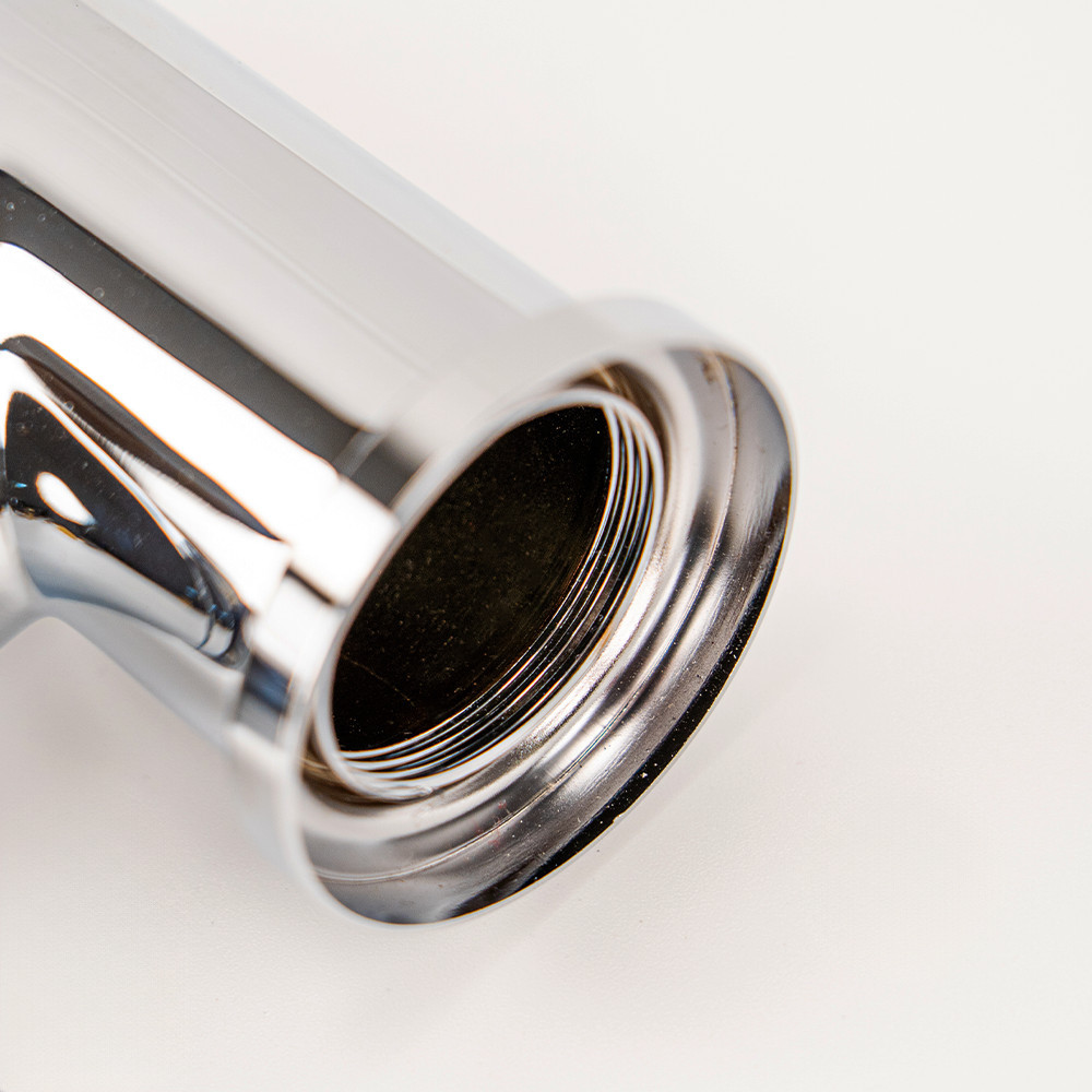 Leziter Baterie de chiuvetă independentă Corin cu cioc flexibil, albă [8]