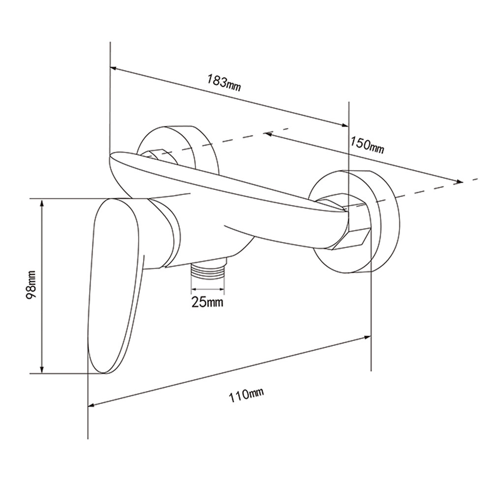 Leziter Baterie de duș Colly [2]