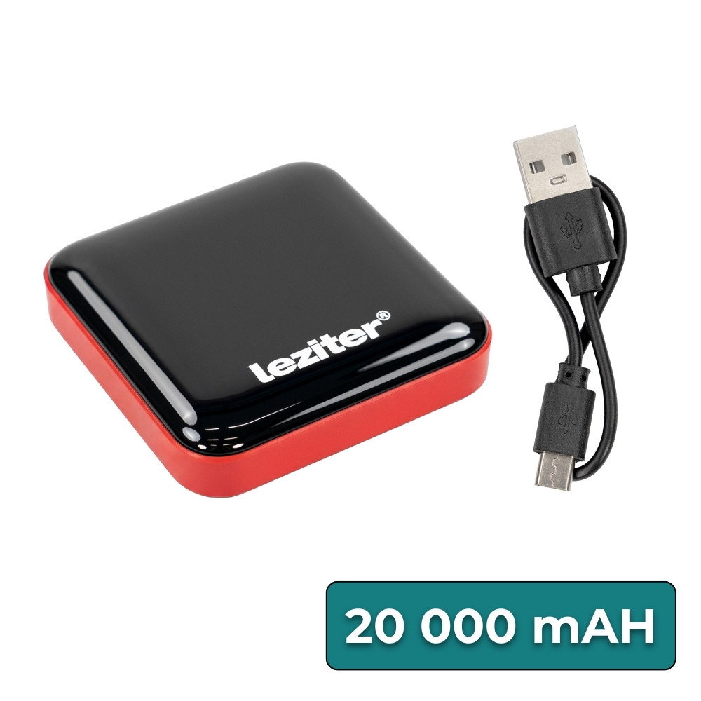 Electronică - Leziter Powerbank 20000 mAH 2A 10W roșu