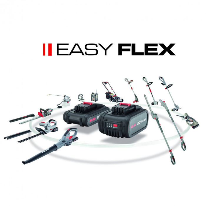 Al-Ko Mașină de tuns iarba Easy Flex de 34,8 litri + baterie + reîncărcabilă [9]
