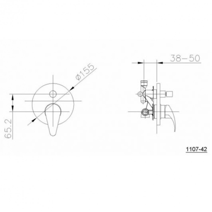 Aqualine Robinet de perete Kasiopea [3]