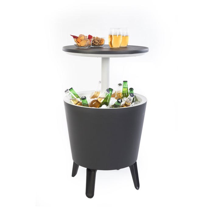 Curver Articole de petrecere din plastic Cool Bar gri-alb [4]