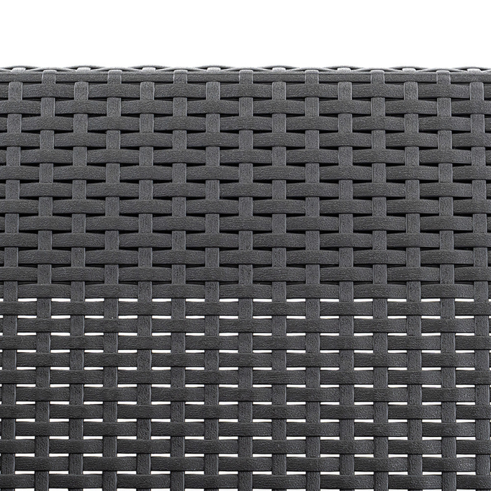 Curver Canapea de grădină Claire cu 3 locuri din ratan sintetic [10]