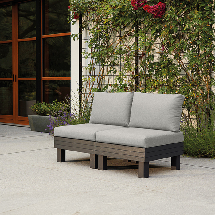 Curver Canapea de grădină Elements cu 2 locuri [2]