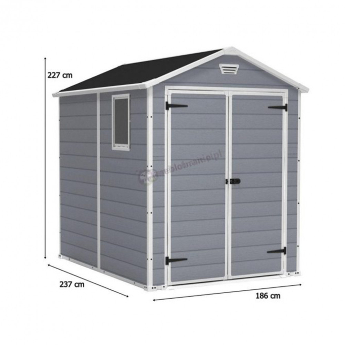 Curver Casă de grădină Manor 6x8 DD [3]