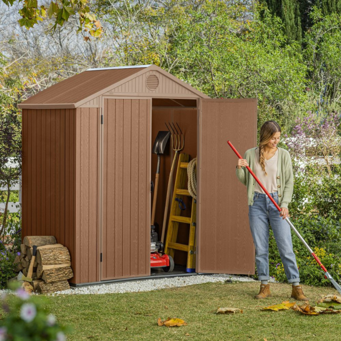 Curver Căsuță de grădină din plastic Darwin 6x4 [4]