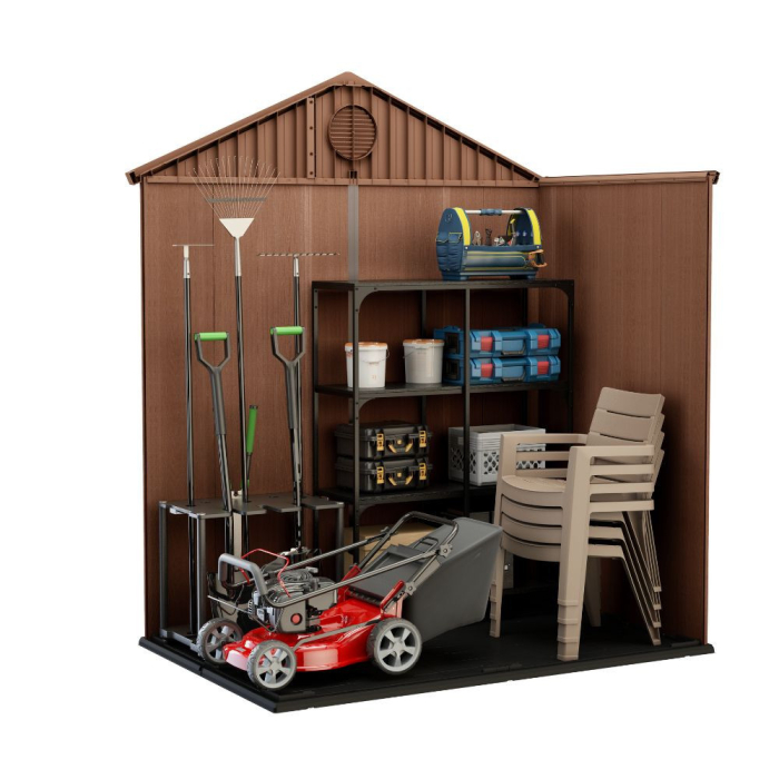 Curver Căsuță de grădină din plastic Darwin 6x4 [8]