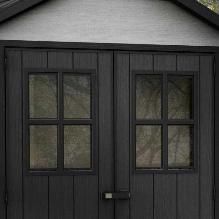 Curver Căsuță de grădină din plastic Oakland 754, care poate fi vopsită [2]