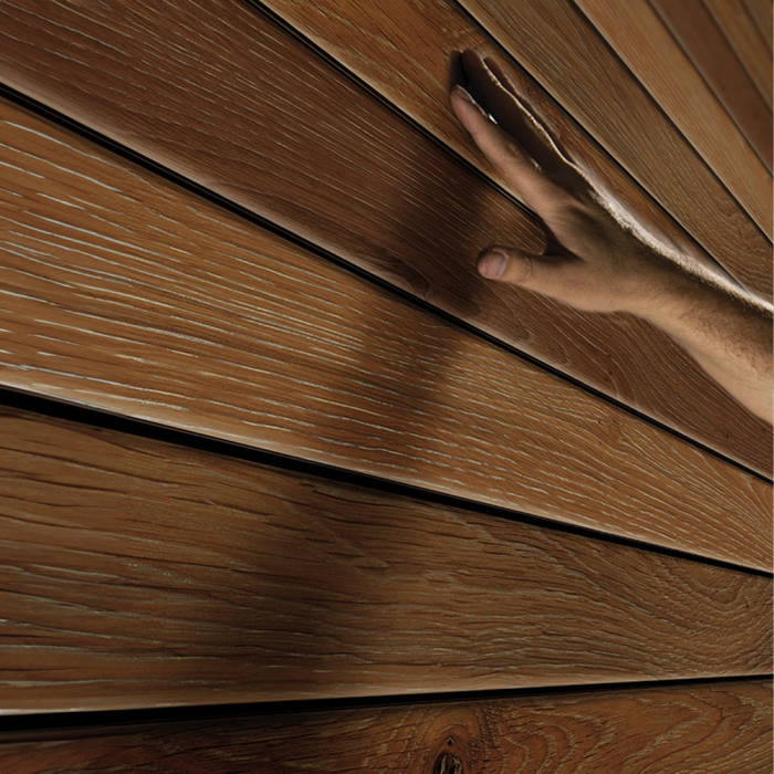 Curver Căsuță de grădină din plastic Signature PENT 7X7, lemn de nuc [4]