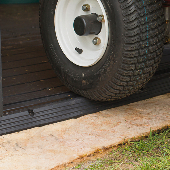 Curver Căsuță de grădină Signature PENT 7X7 din plastic, lemn de frasin [6]