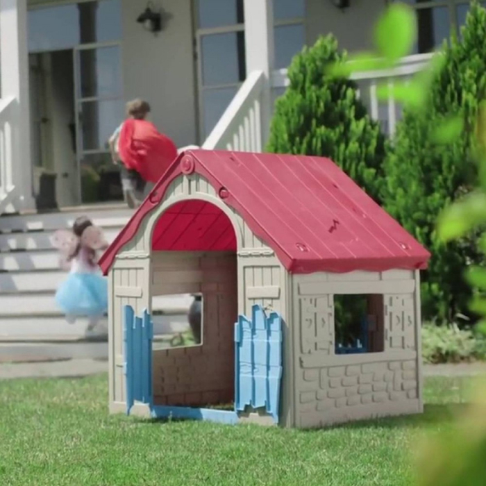 Curver Căsuță de joacă pliabilă, căsuță de joacă pliabilă din plastic [2]