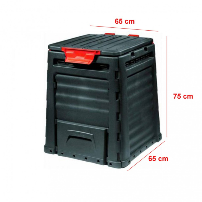 Curver Compostor ecologic, negru, 320 l [3]