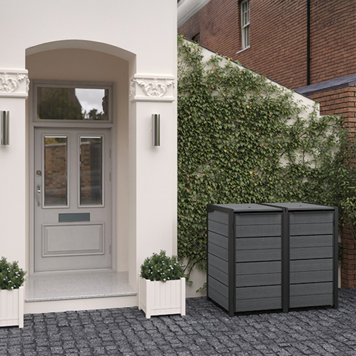 Curver Coș de gunoi ascuns pentru exterior 240 l [2]