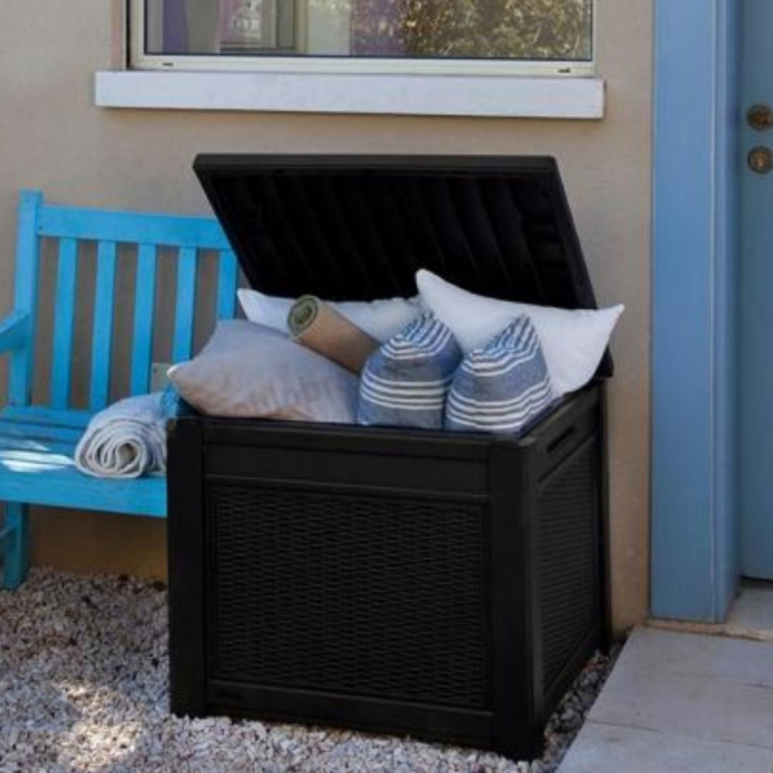 Curver Cub Rattan Platformă Depozitare 208l Antracit [2]