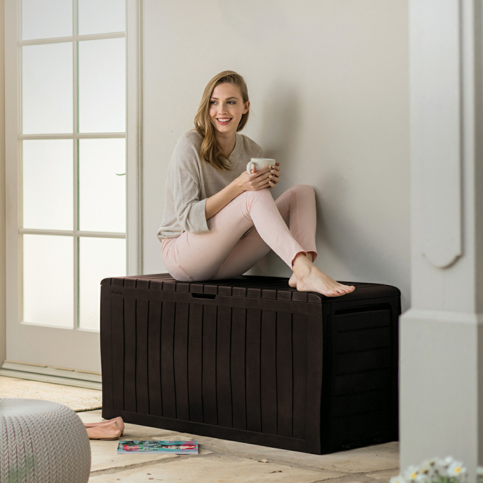 Curver Cutie de depozitare Marvel 270 l maro [2]