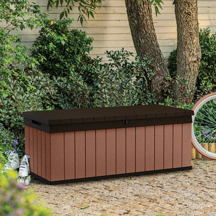 Curver Cutie de depozitare pentru grădină Darwin 380L maro [2]