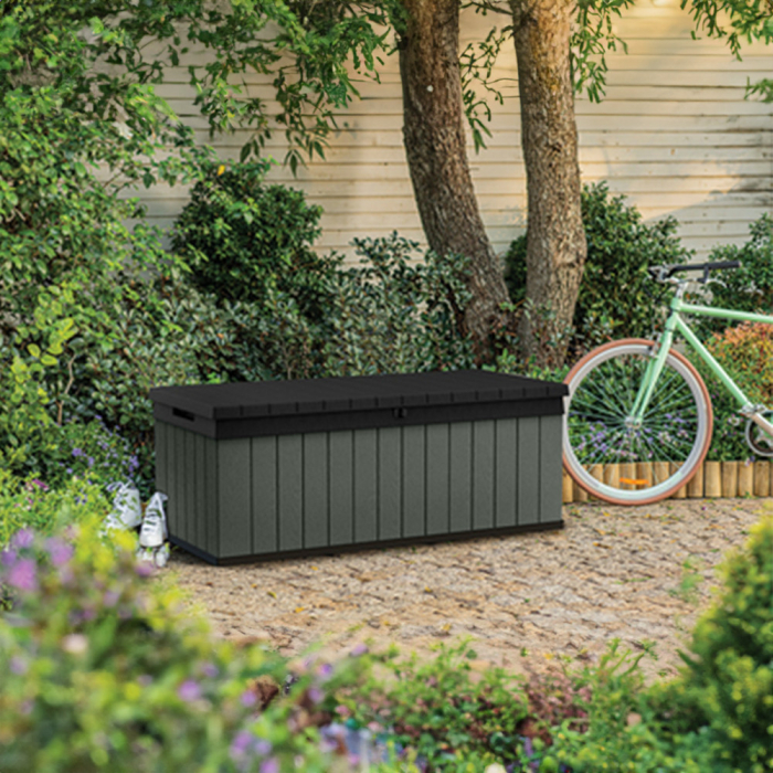 Curver Cutie de depozitare pentru grădină Darwin 380L verde [2]