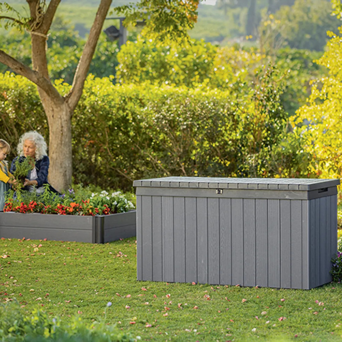 Curver Cutie de depozitare pentru grădină Darwin 570L grafit [4]
