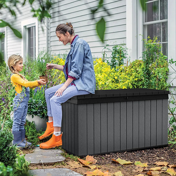 Curver Cutie de depozitare pentru grădină Darwin 570L grafit [2]