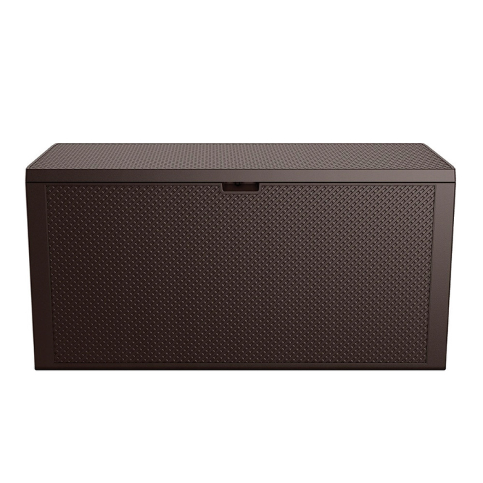 Curver Cutie de depozitare pentru grădină din plastic Emily 270L, maro [2]