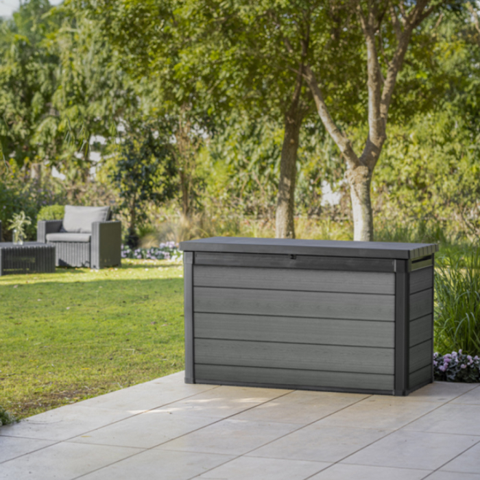 Curver Cutie de grădină din plastic Cortina 757L gri [2]