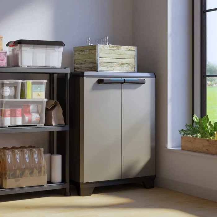 Curver Dulap din plastic Linear Base negru-gri [8]