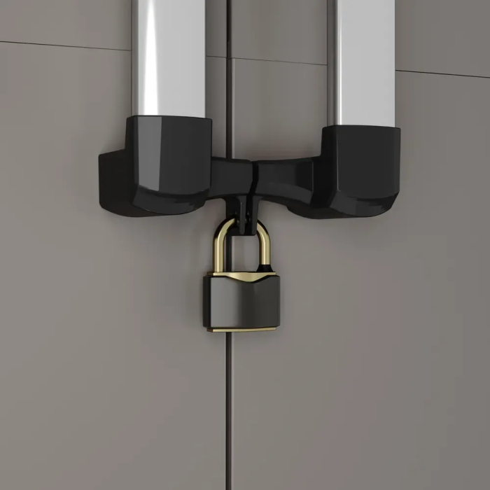 Curver Dulap din plastic Pro Tall gri-negru [6]