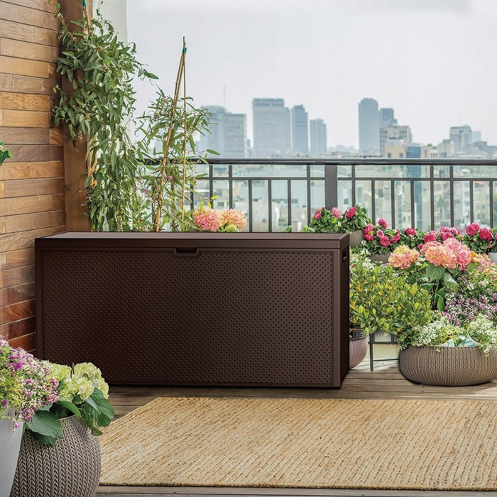 Curver Emily 270L container de plastic pentru grădină maro [5]