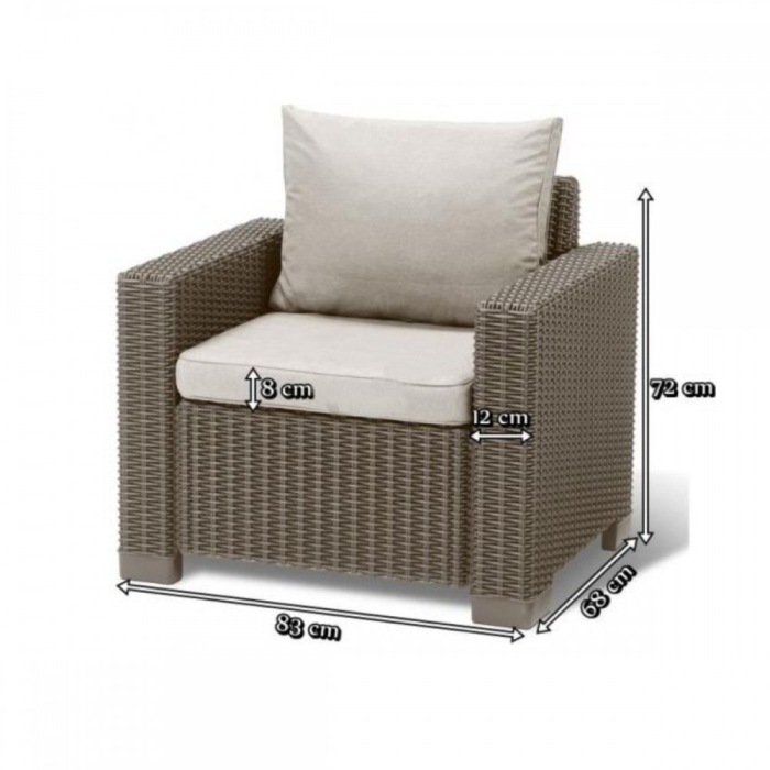 Curver Fotoliu de grădină California Duo [3]