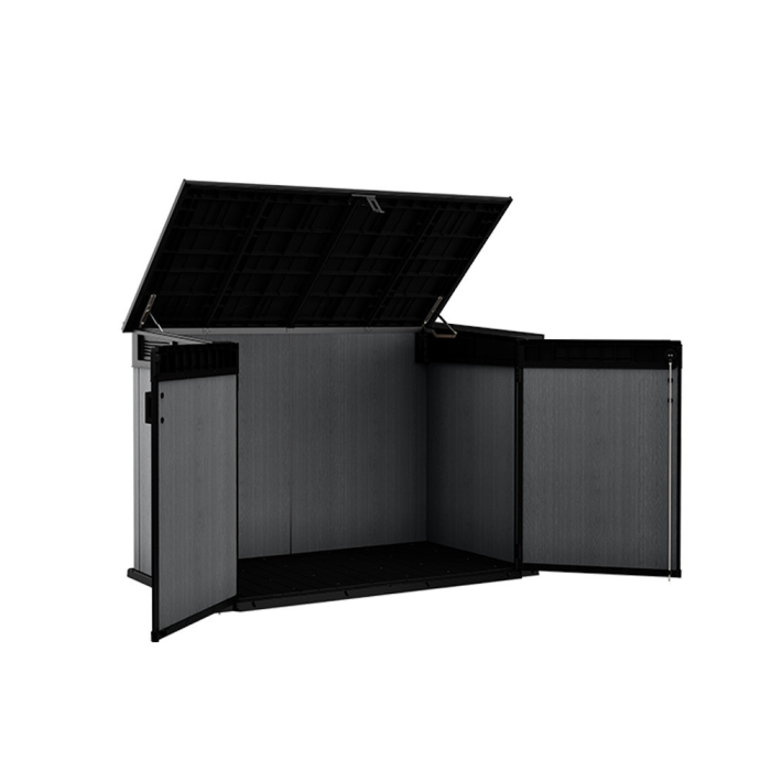 Curver Ladă de grădină din plastic Cortina Mega gri [4]