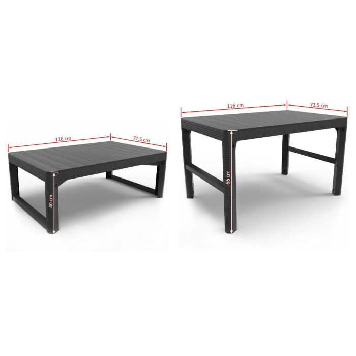 Curver Lyton 4+1 set de mobilier de grădină [2]