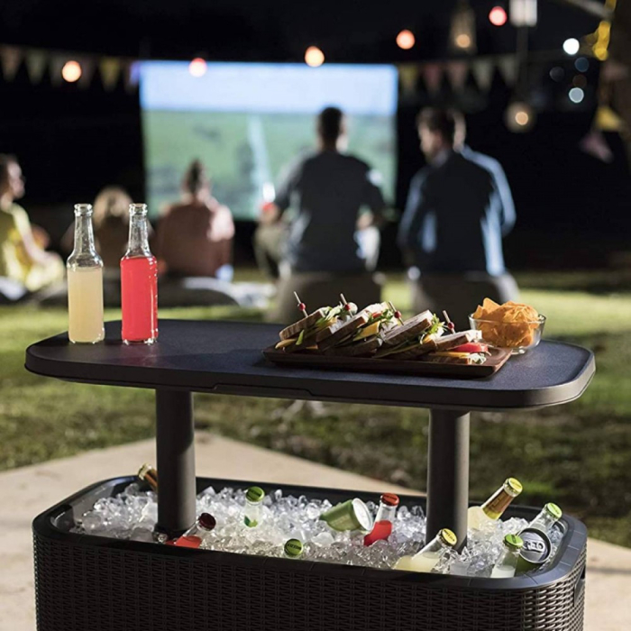 Curver Masă de bar pentru băuturi de grădină Bevy Cool [6]