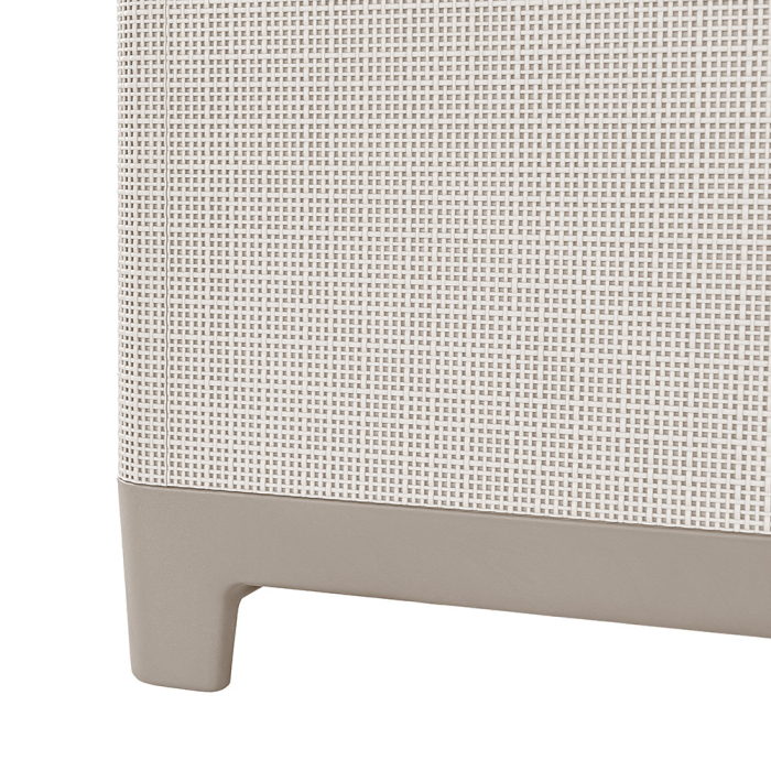 Curver Masă de depozitare Scandi din iută gri-bej pietriș [8]