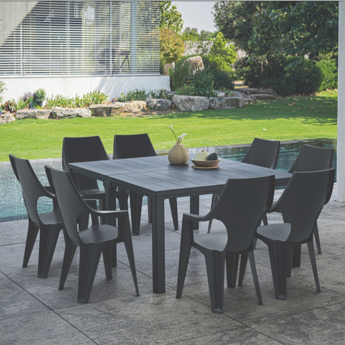 Curver Masă dublă de grădină din plastic Julie [4]