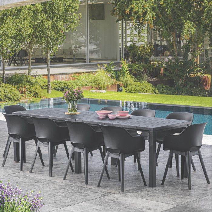 Curver Masă dublă de grădină din plastic Julie [6]