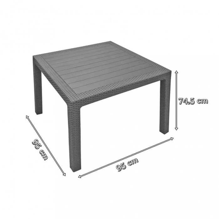 Curver Masă Melody Quartet [2]