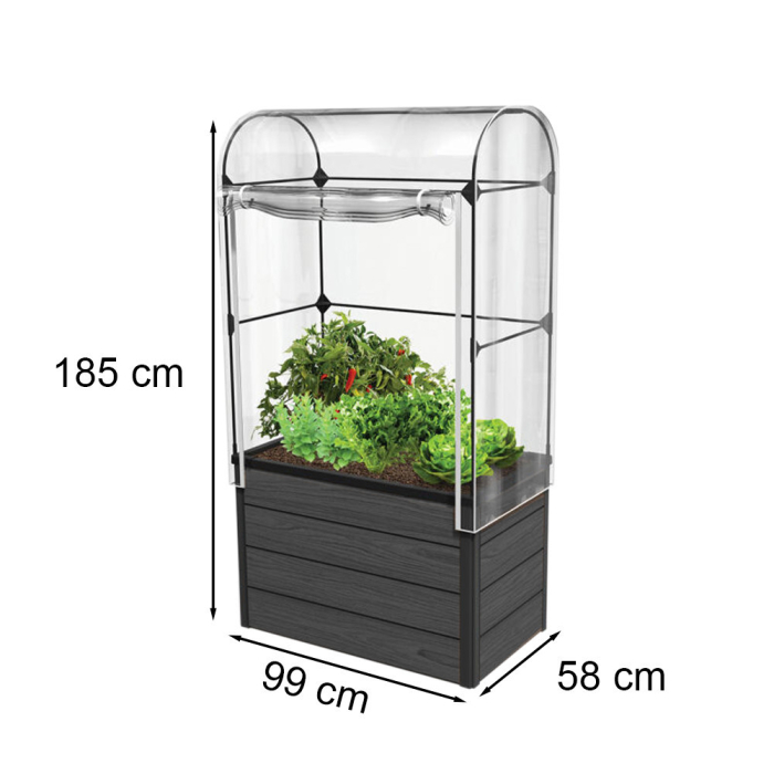 Curver Pat de flori cu seră de arțar [3]