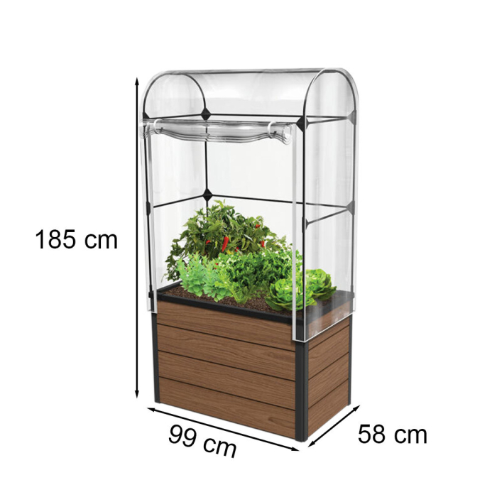 Curver Pat de flori cu seră de arțar [3]