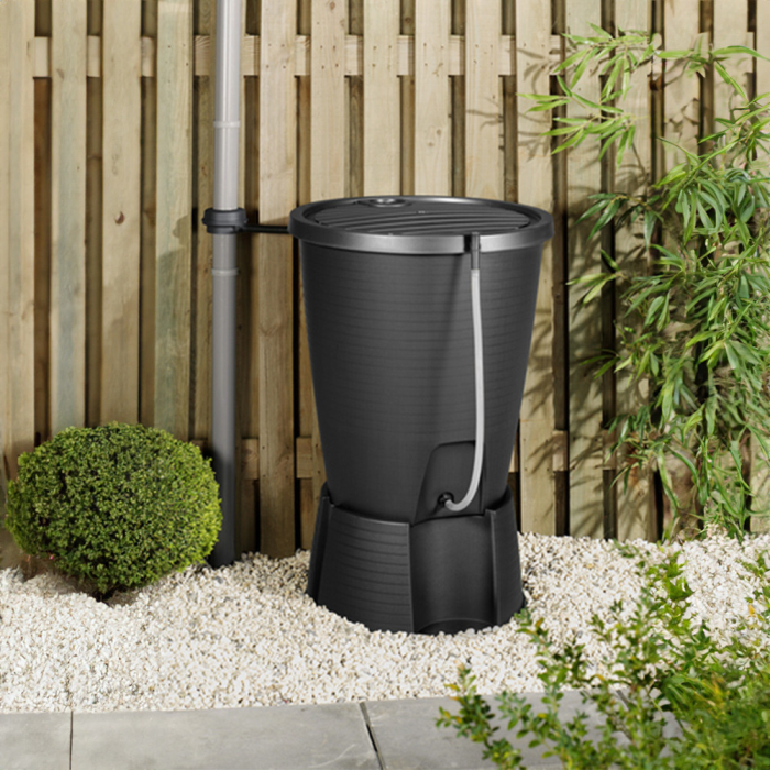 Curver Rezervor de apă de ploaie din plastic Indigo 220L cu furtun din grafit [2]