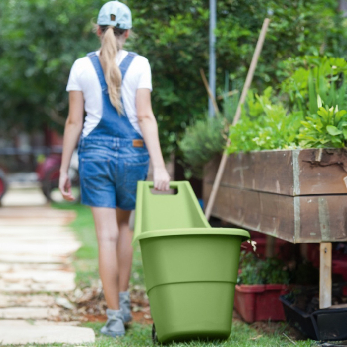 Curver Roabă de grădină din plastic Easy Go Breeze, 50 l [5]